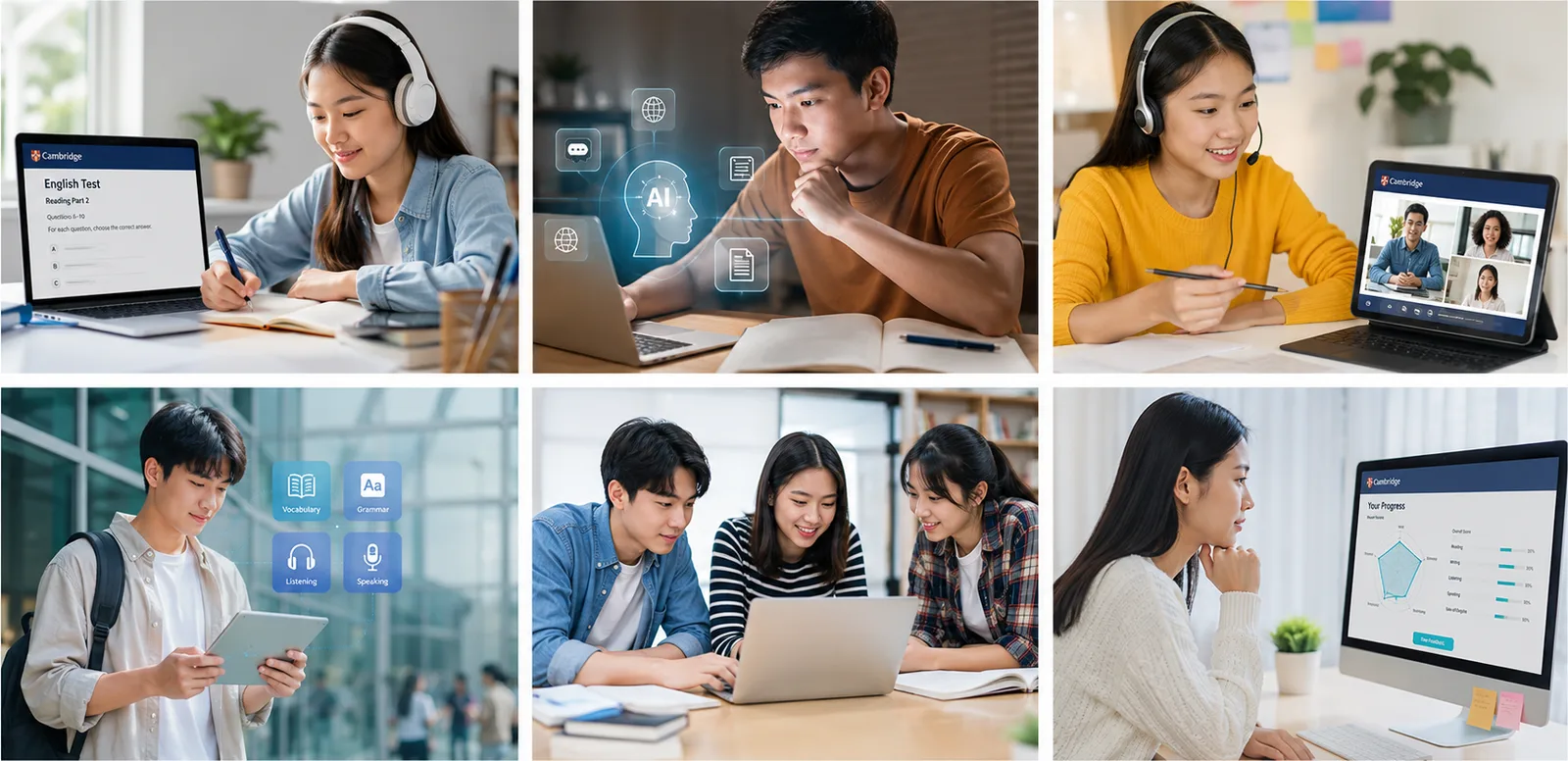 結合 Cambridge 英語系統與人工智慧，打造下一代國際競爭力
