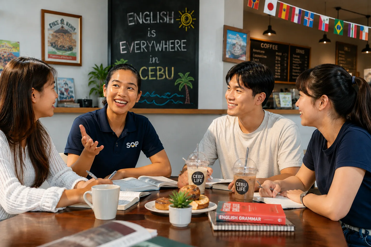 宿霧咖啡廳英語課